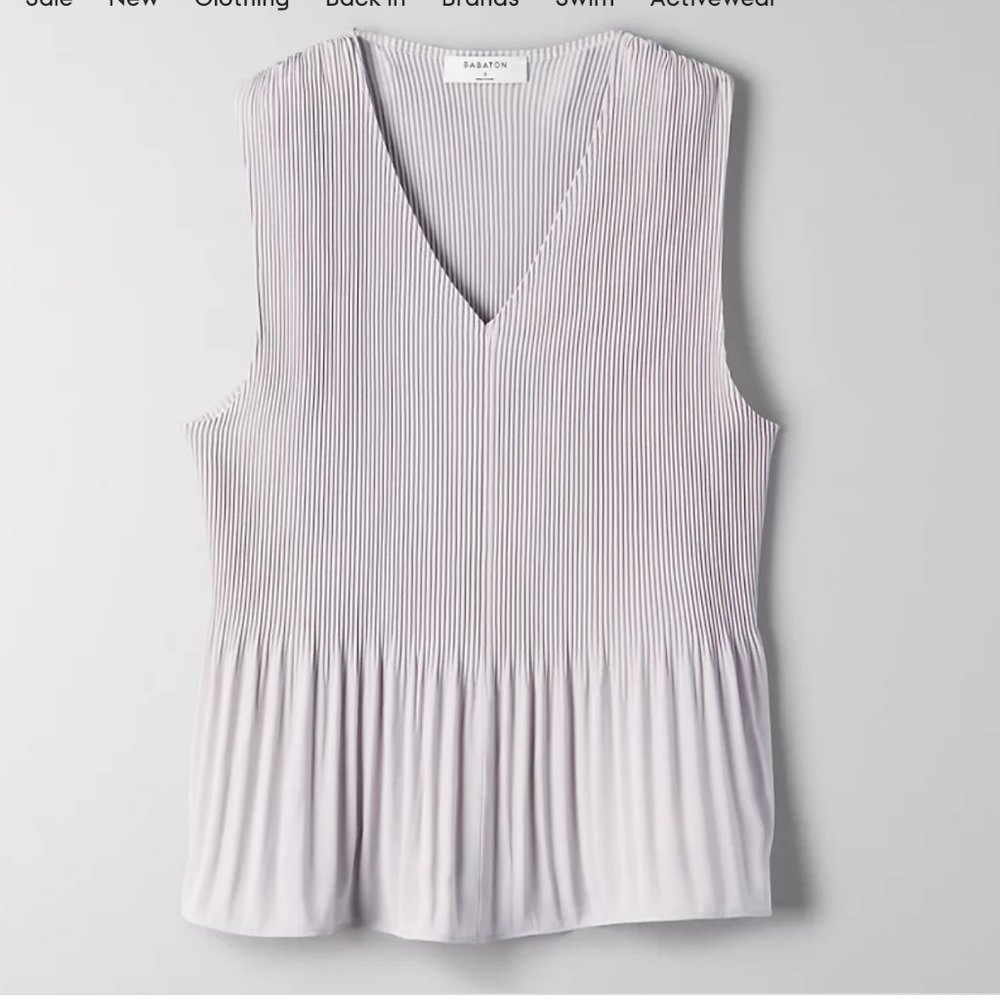 Babaton Damien Blouse Aritzia  - Small